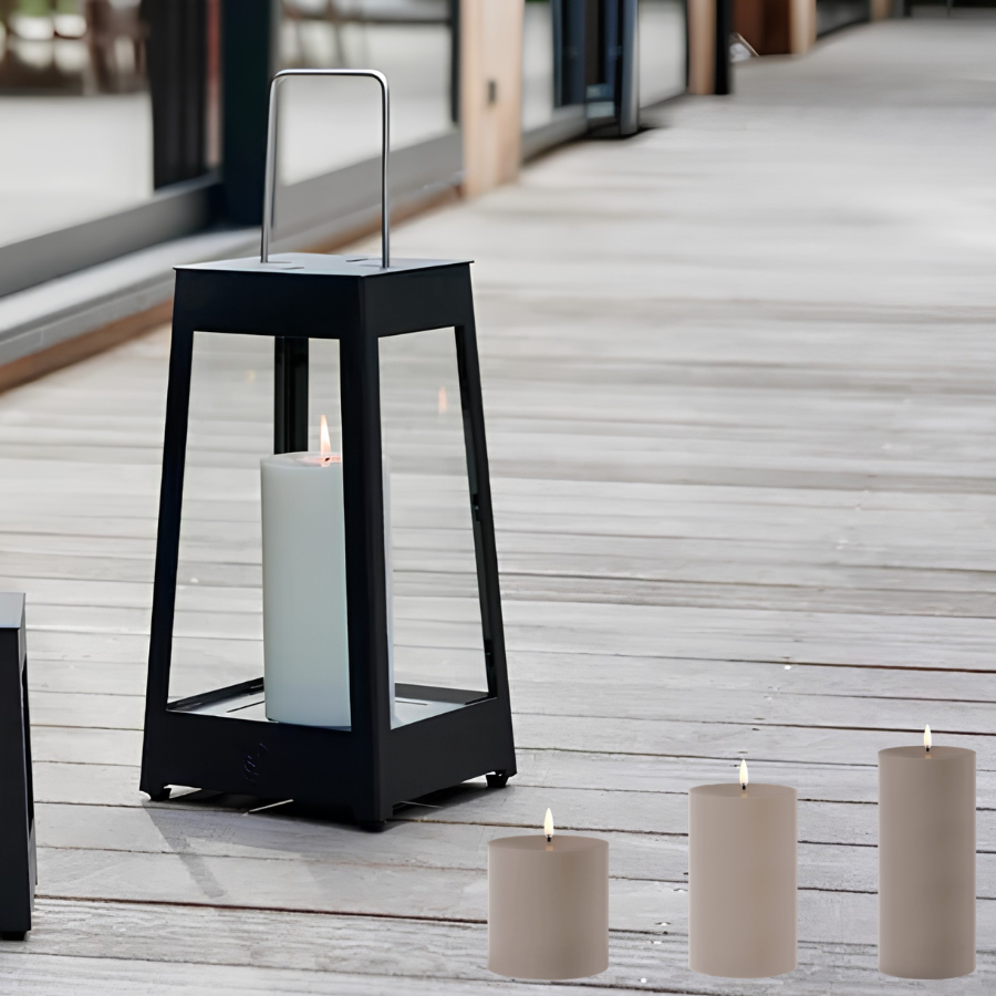 Morsø - Faro lanterne mellem & LED-lys