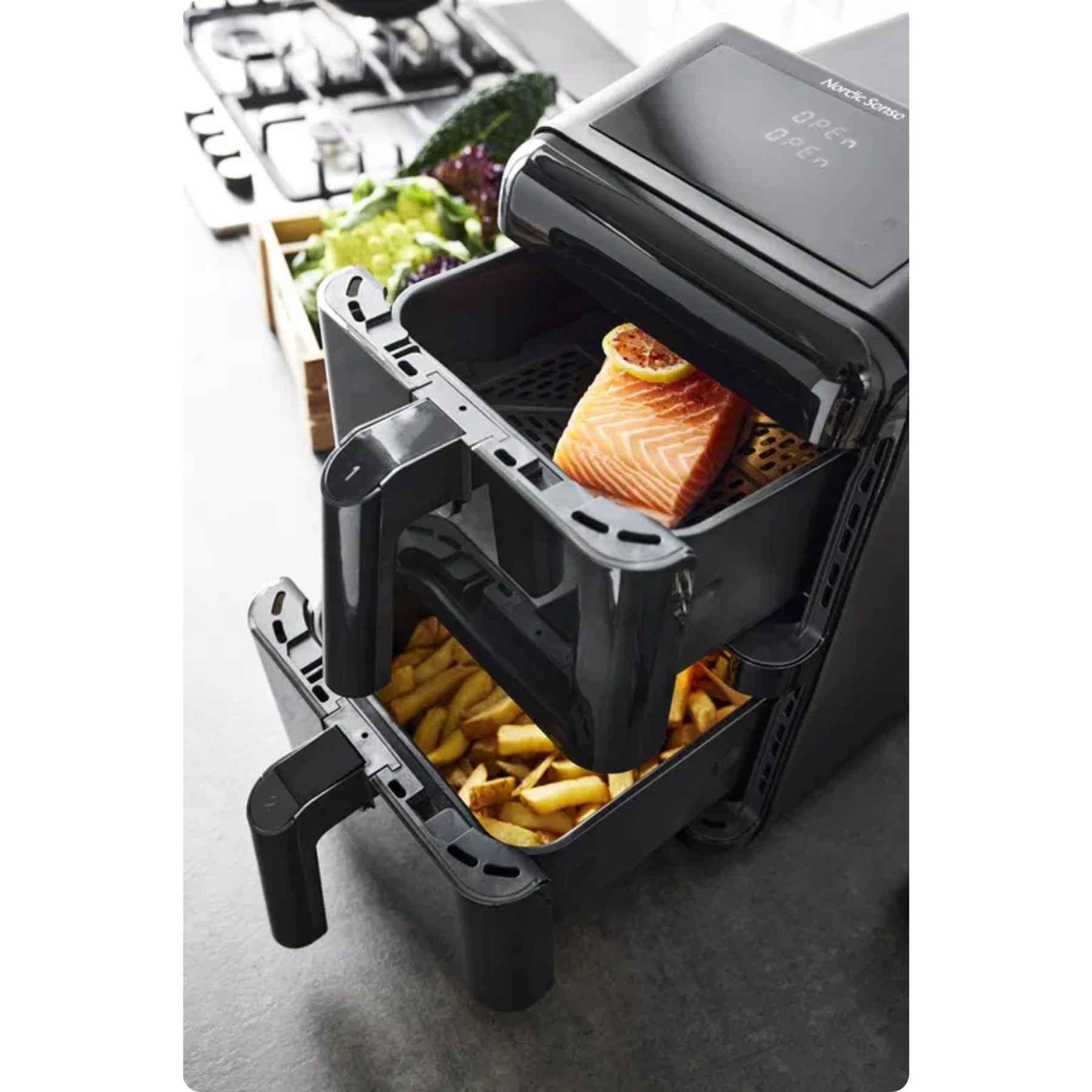 Nordic Sense Airfryer double stack 11,6 liter