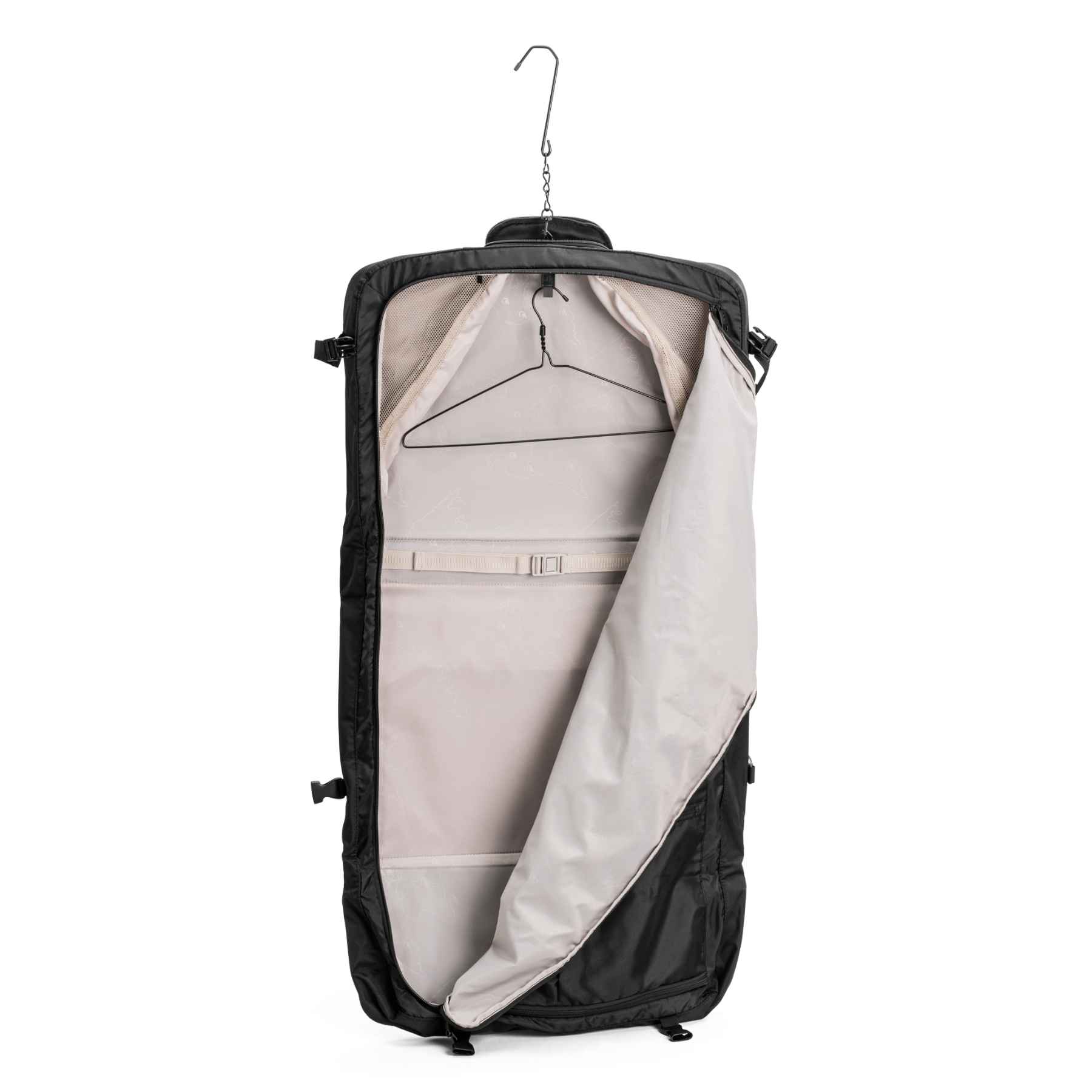 Lounge, rejsegarderobe 54 x 40 x 11 cm, 48 L | 1,8 Kg Sort