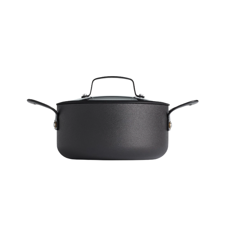 Gusto Gryde 2,5 L med låg Sort/aluminum