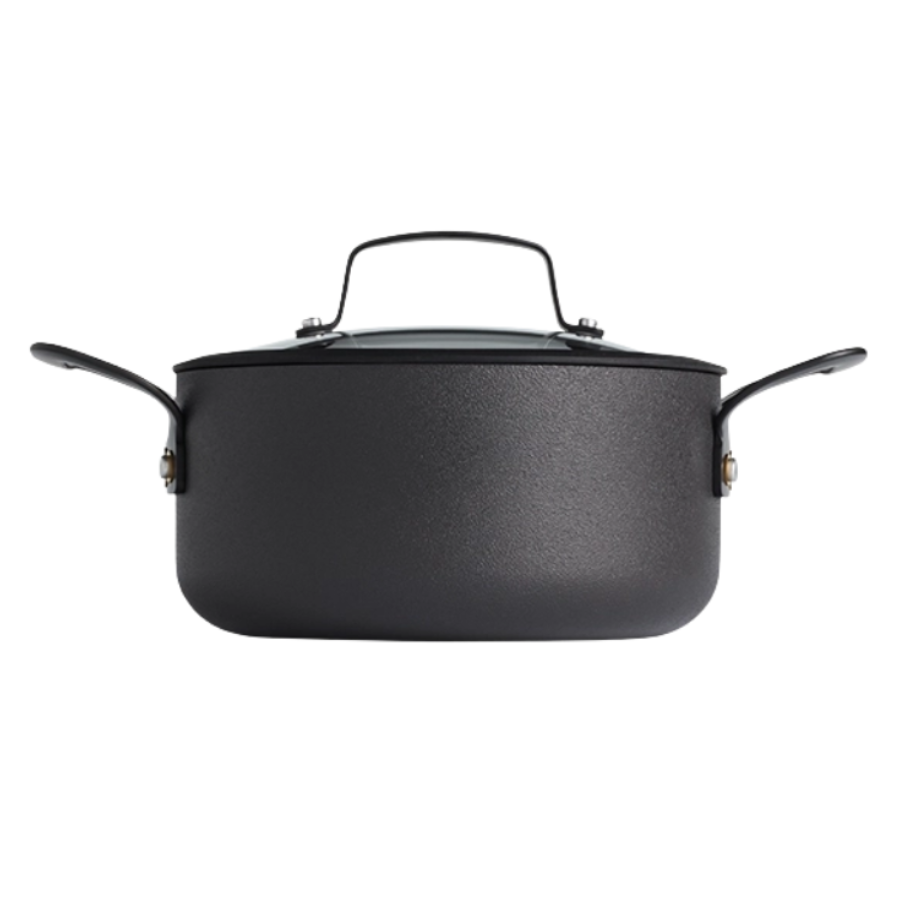 Morsø - Gusto Gryder 2,5 & 4 L med låg Sort/aluminum