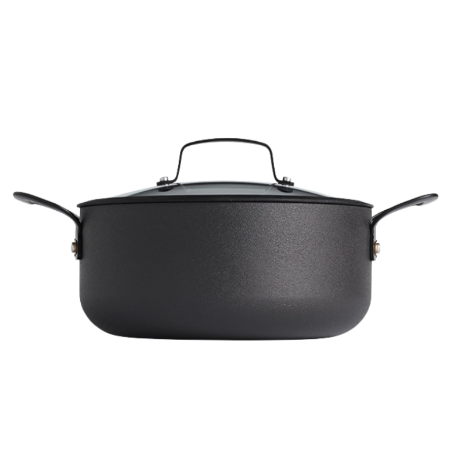 Morsø - Gusto Gryder 2,5 & 4 L med låg Sort/aluminum