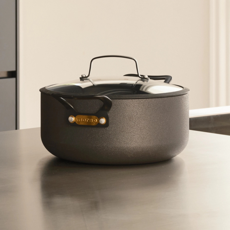 Gusto Gryde 4,0 L med låg Sort/aluminum