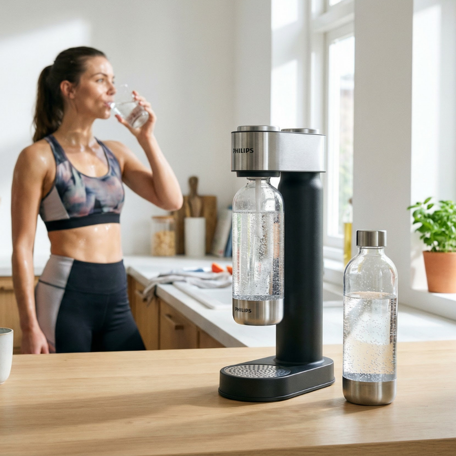 Philips Sodavands maskine Viva + ekstra flaske