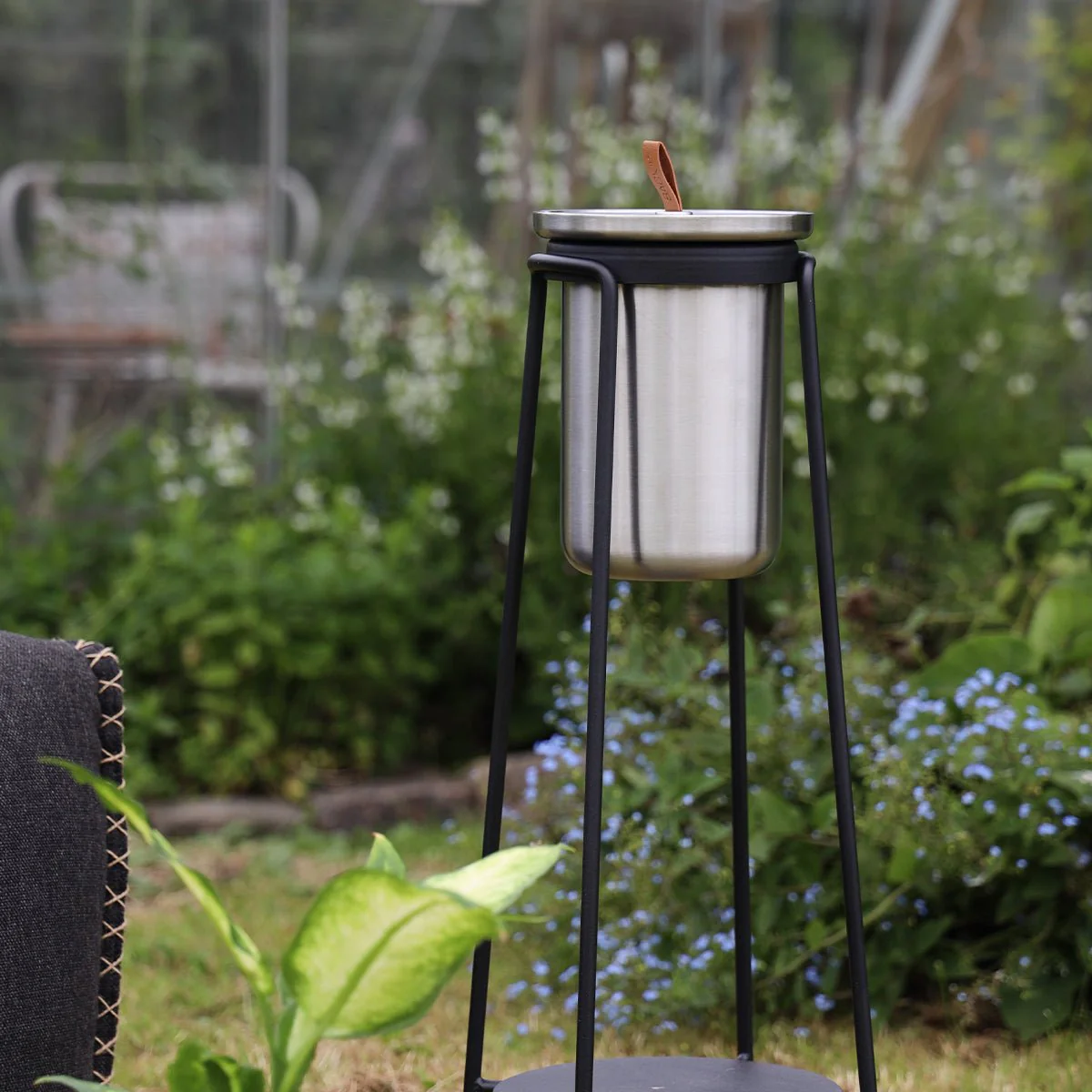 SACKit Patio Accessory stand + Wine cooler