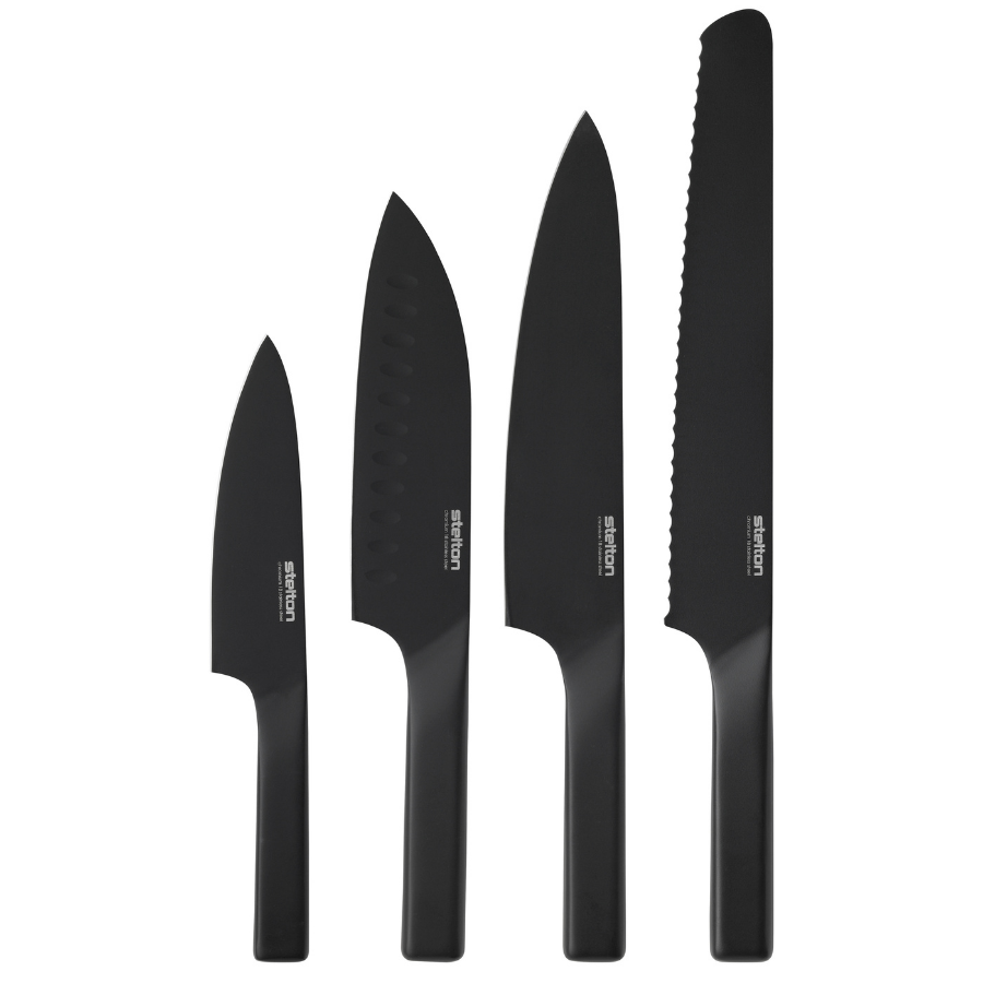 Stelton - Pure Black knivsæt