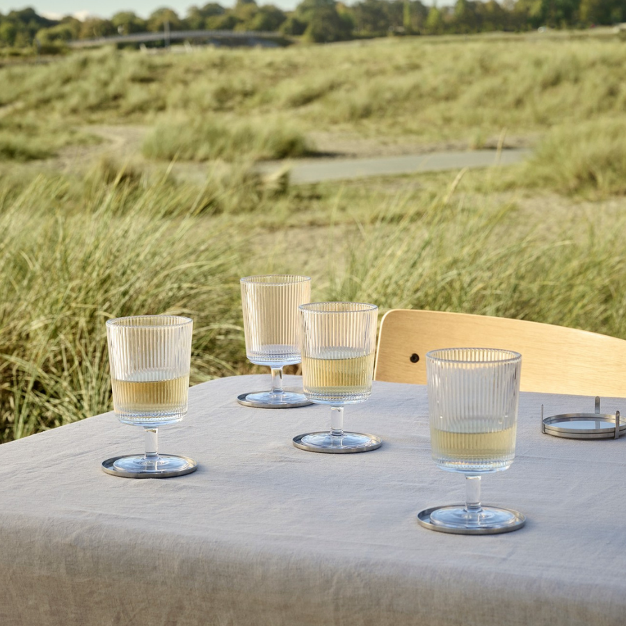 Stelton - Pilastro vinglas 0,18 l. 12 stk. + Pilastro Vinkøl
