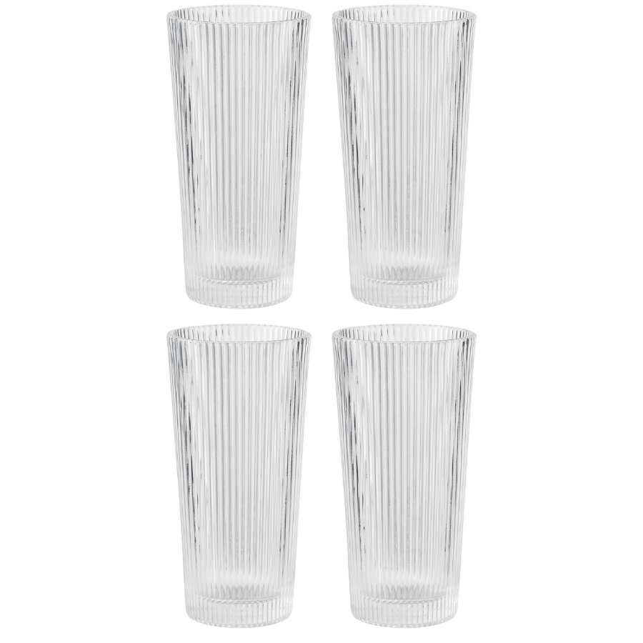 Pilastro cocktail shaker + Pilastro long drink gla
