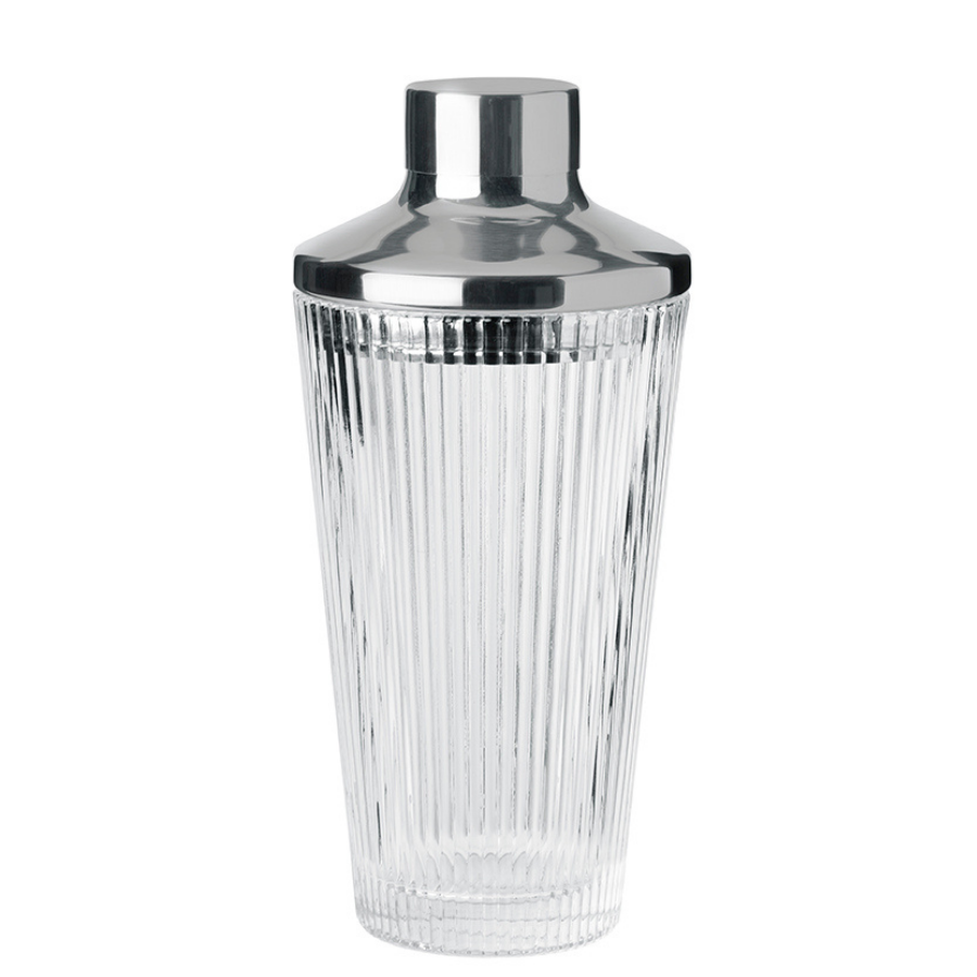 Pilastro cocktail shaker + Pilastro long drink gla