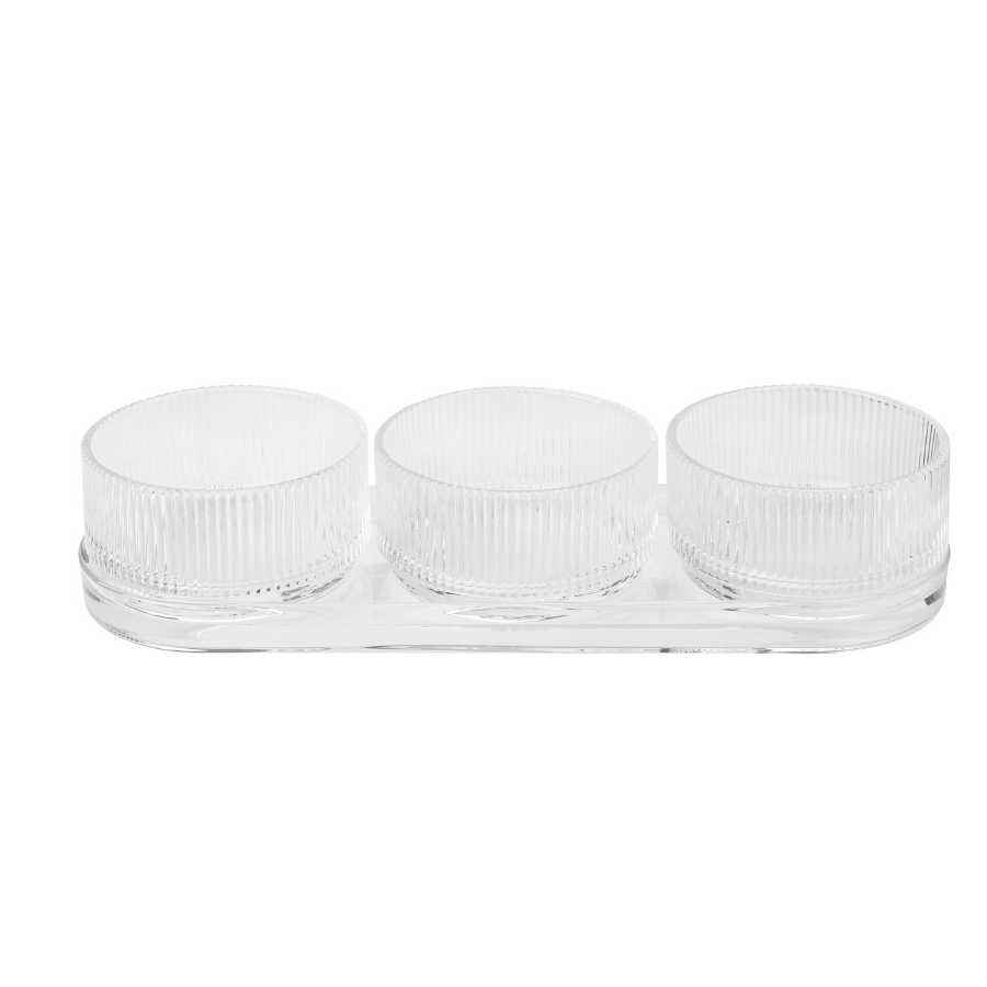 Stelton - Pilastro Tapassæt, clear